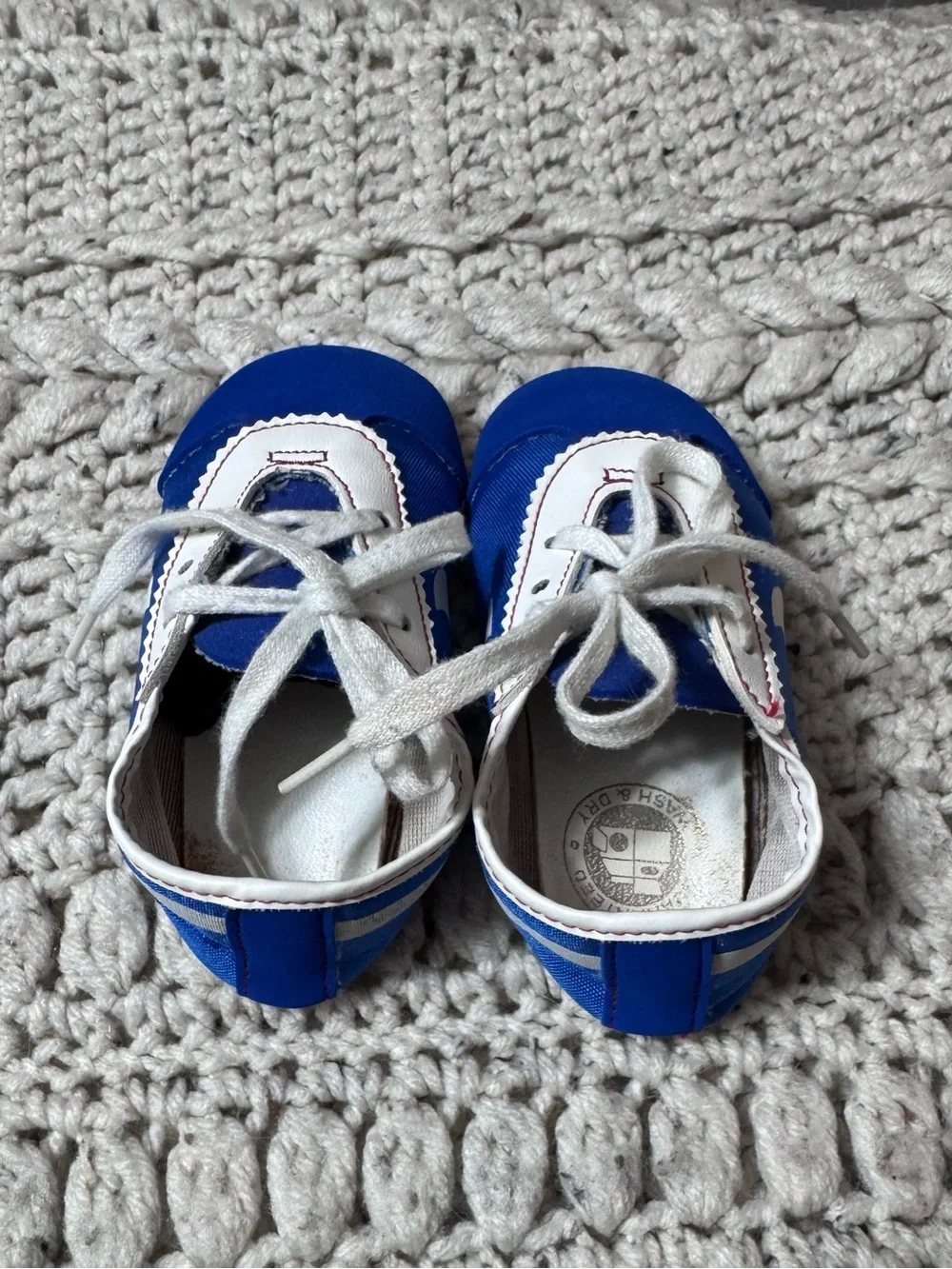 VINTAGE 1972 Nike Cotrez Crib Shoes